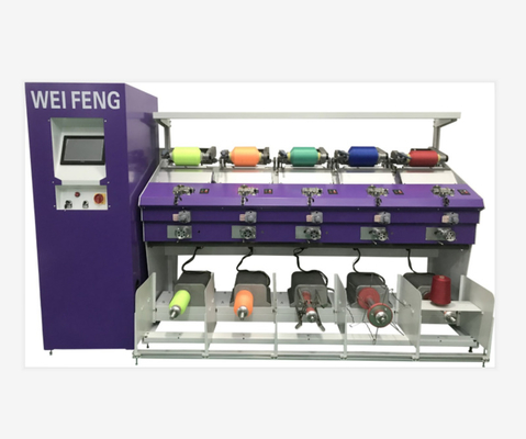 Textile industry precise rewinding machine yarn skein to cone sleeve to cone to cone dye tube